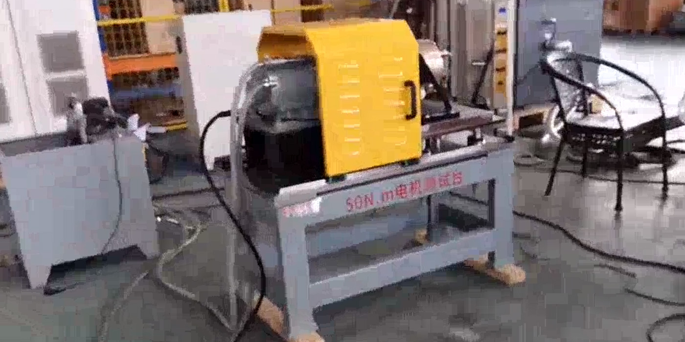 Two sets of motor test benches from Beijing Hangchen were accepted on-site by the customer