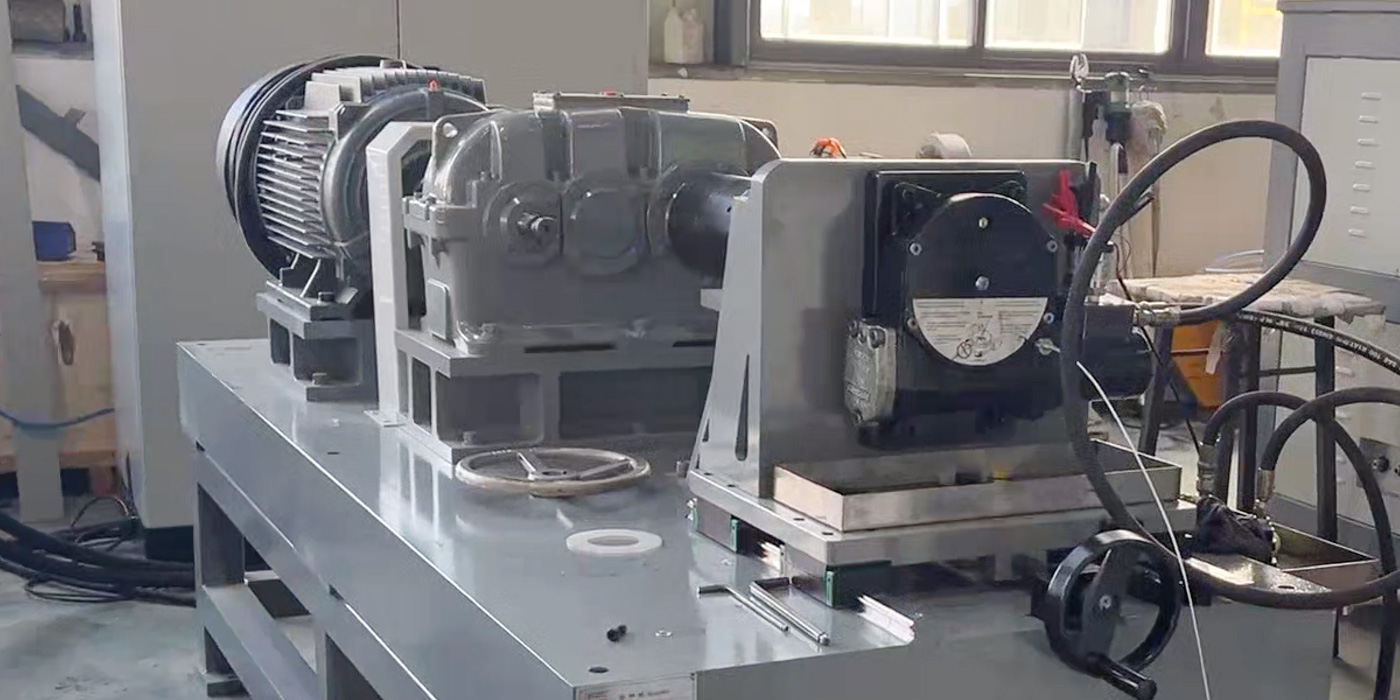 Xiamen Caskat hydraulic Motor Reducer Assembly test bench