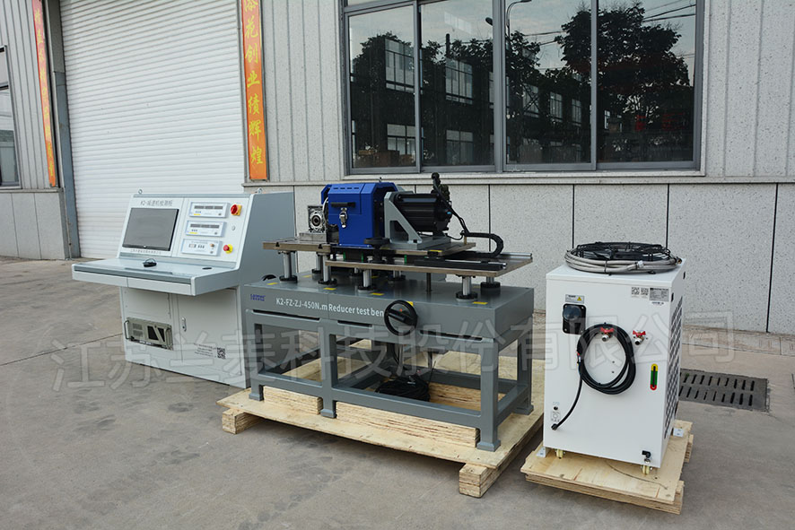 Worm gear reducer test bench3