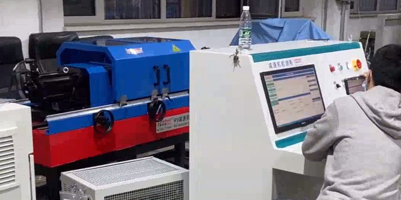 Debugging of the 50Nm robot reducer test bench at Yanshan University