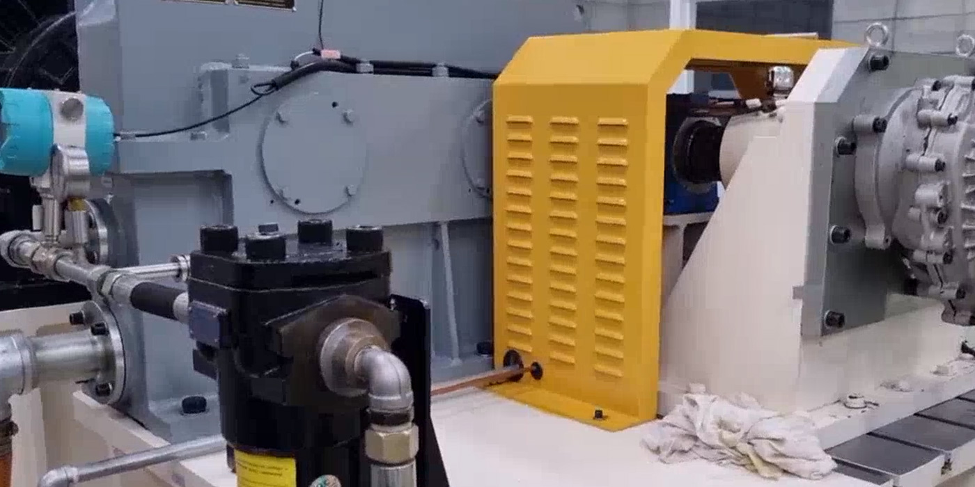 On-site testing at the South Korean transmission test bench